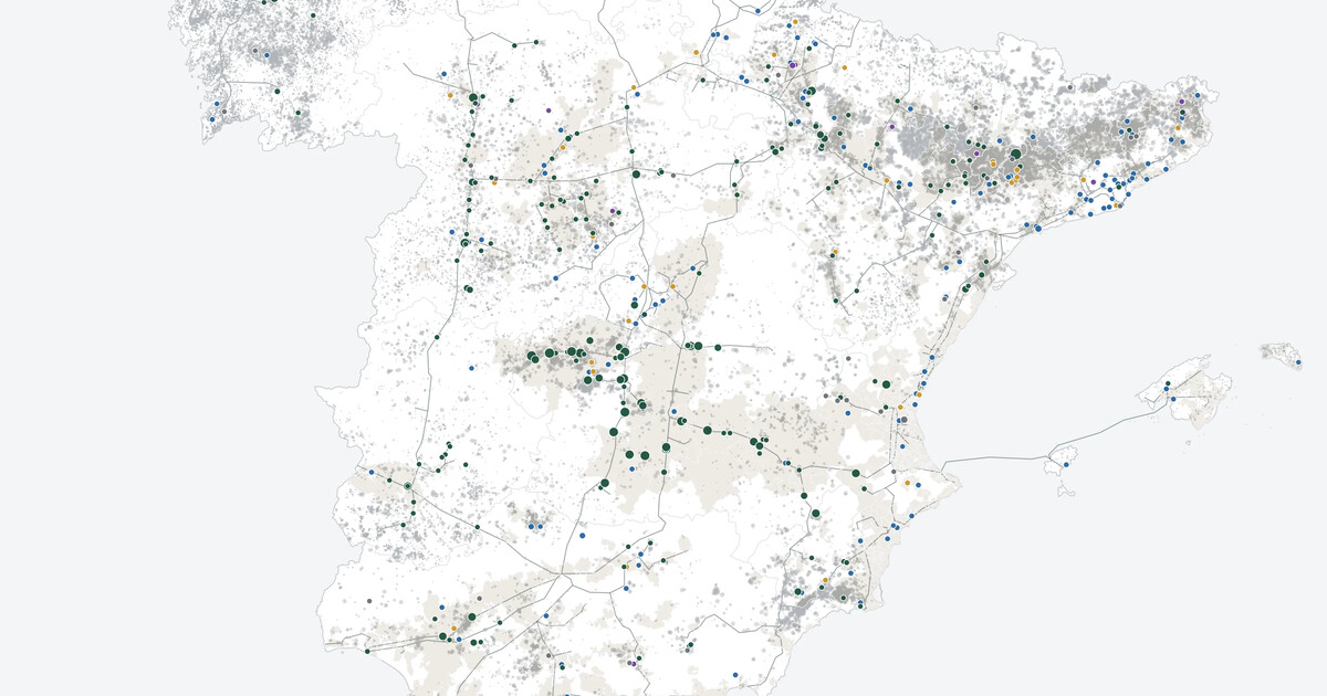 Mapa interactivo del biogás en España · Especial DATADISTA